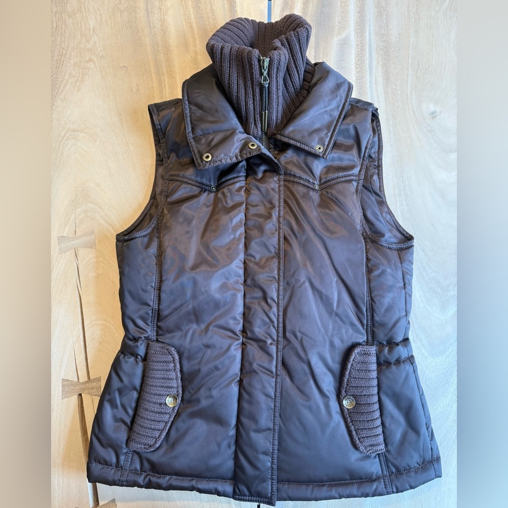 ESPRIT Women’s Small Chocolate Brown Vest